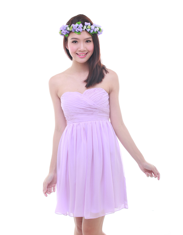 Cleo Dress in Lilac